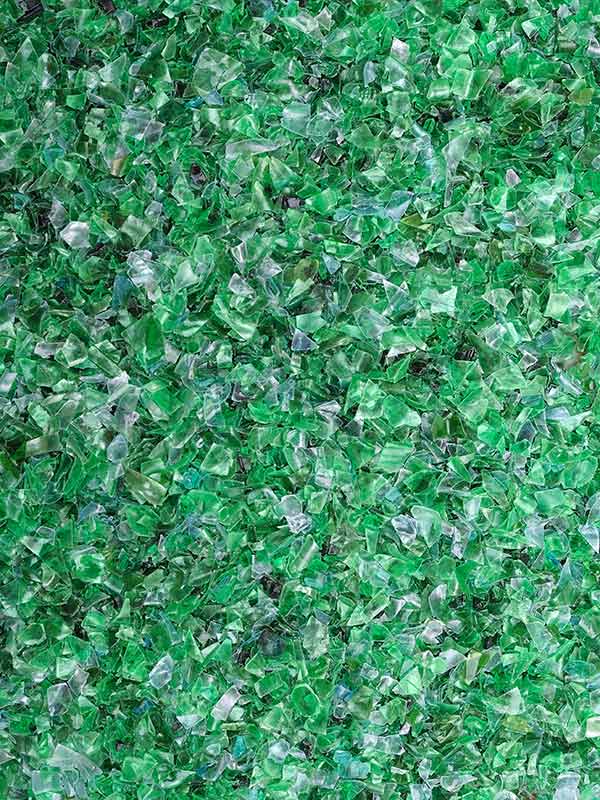 PET Flake Green